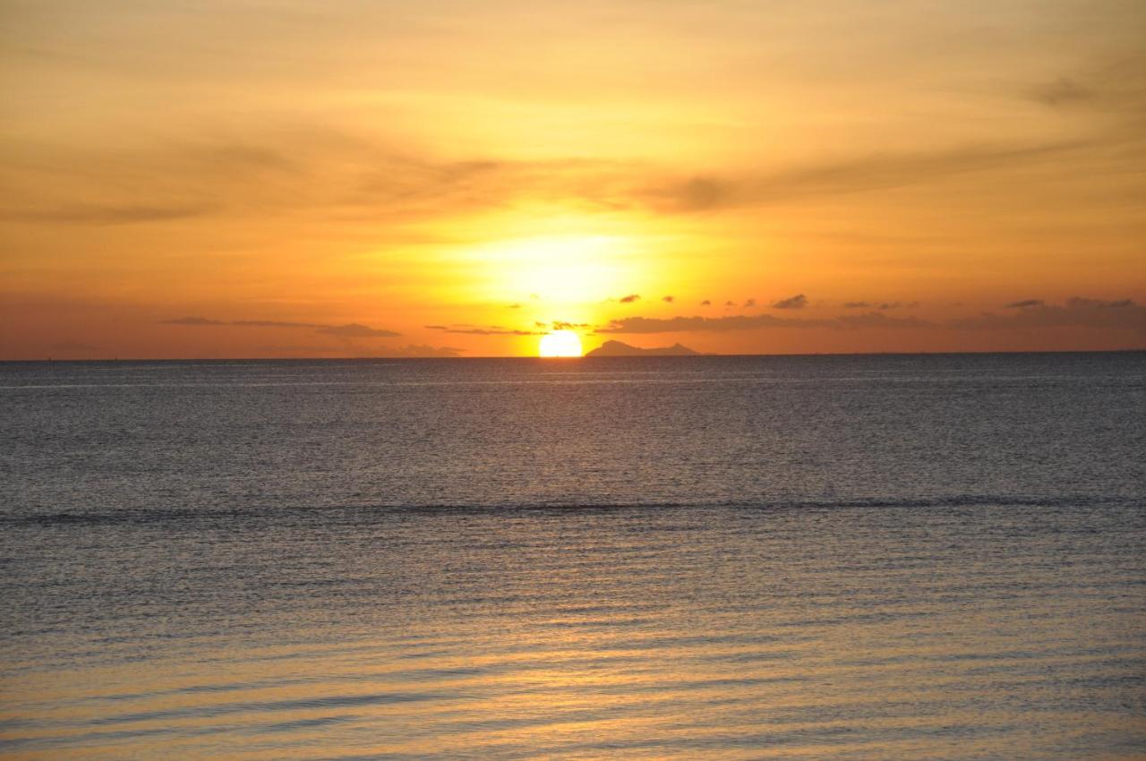 The famous Nungwi sunset over the Indian Ocean at My Blue Hotel